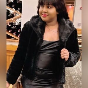 Rampage Jean Company size medium fur jacket